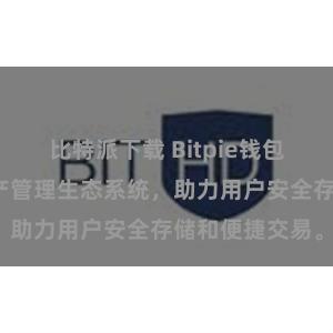 比特派下载 Bitpie钱包：打造数字资产管理生态系统，助力用户安全存储和便捷交易。