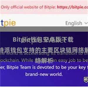 Bitpie钱包安卓版下载 比特派钱包支持的主要区块链网络解析