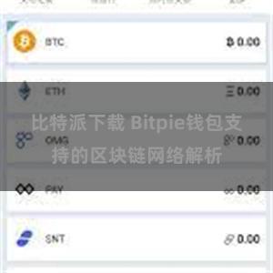 比特派下载 Bitpie钱包支持的区块链网络解析