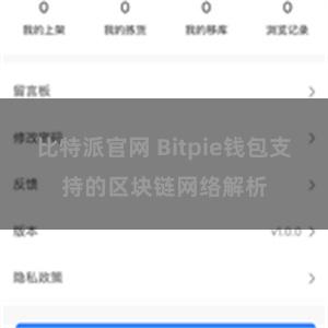 比特派官网 Bitpie钱包支持的区块链网络解析