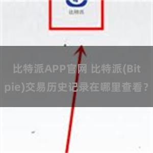 比特派APP官网 比特派(Bitpie)交易历史记录在哪里查看？